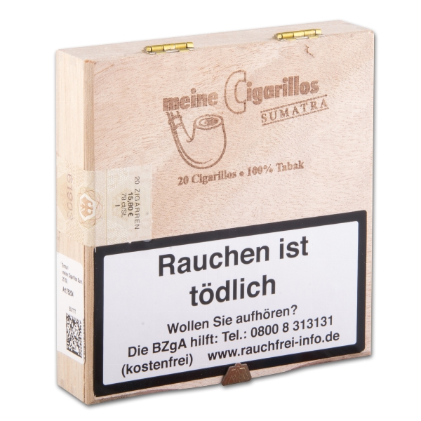 Meine Cigarillos Sumatra Kiste