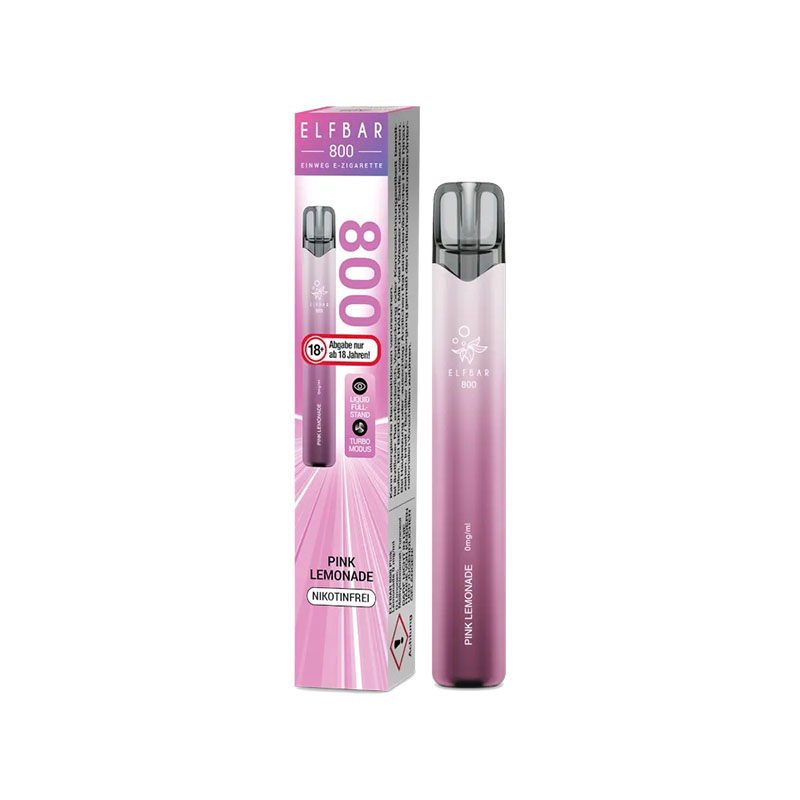 Elfbar 800 Pink Lemonade 0mg Einweg E-Zigarette