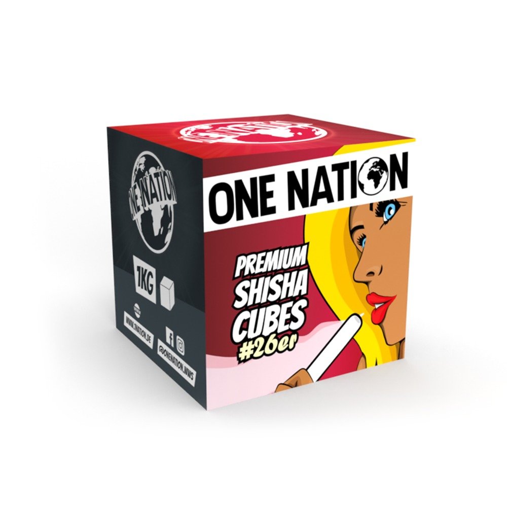 One Nation Shishakohle 26er Packung