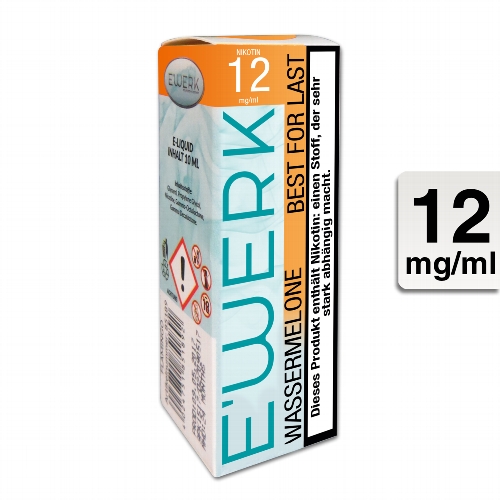E-Liquid E'WERK Best for Last 12mg