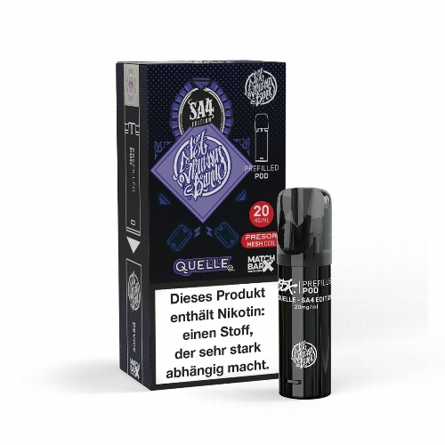 187 Quelle SA4 Edition 20mg Prefilled Pods