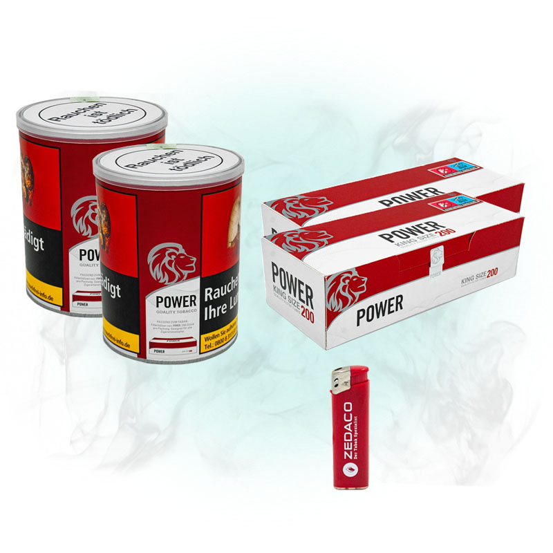 Power Red Tabak Aktion Small King Size