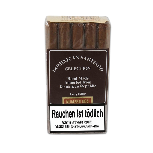 Dominican Santiago Selection Numero Dos Zigarren 10er Bundle