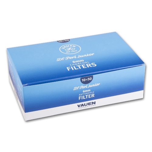 Pfeifenfilter Vauen Dr Perl Aktivkohle Jufifty 50 Stück Packung