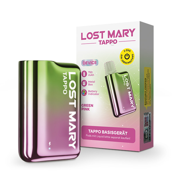 Lost Mary Tappo Green Pink Basisdevice