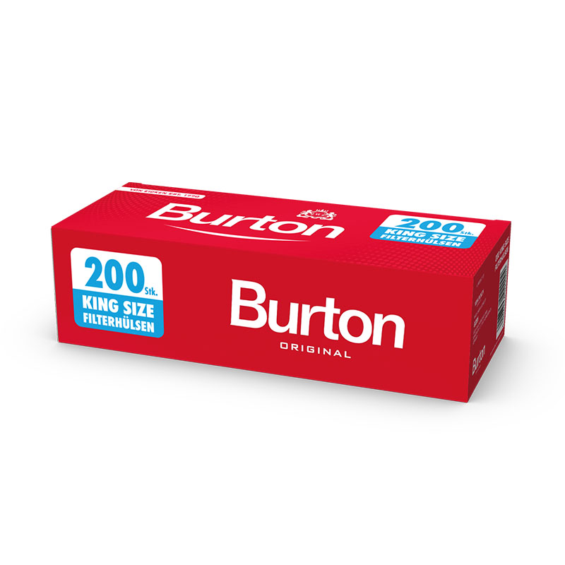 Burton Filterhülsen King Size 200 Stück