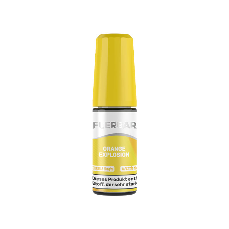 Flerbar Orange Explosion 10mg Nikotinsalz Liquid