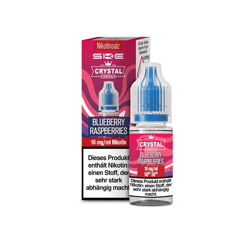 SKE Crystal Liquid Blueberry Raspberries 10 mg