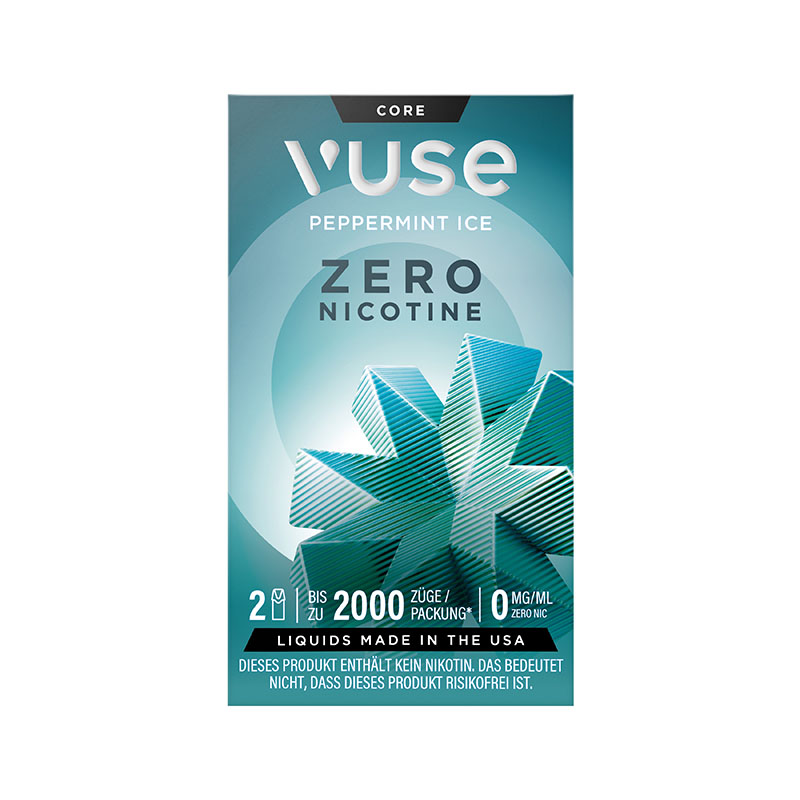Vuse Pepermint Ice 0mg Prefilled Pods Front