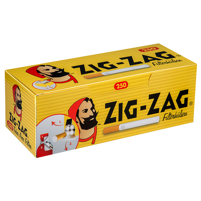 Zig Zag Filterhülsen 250 Packung