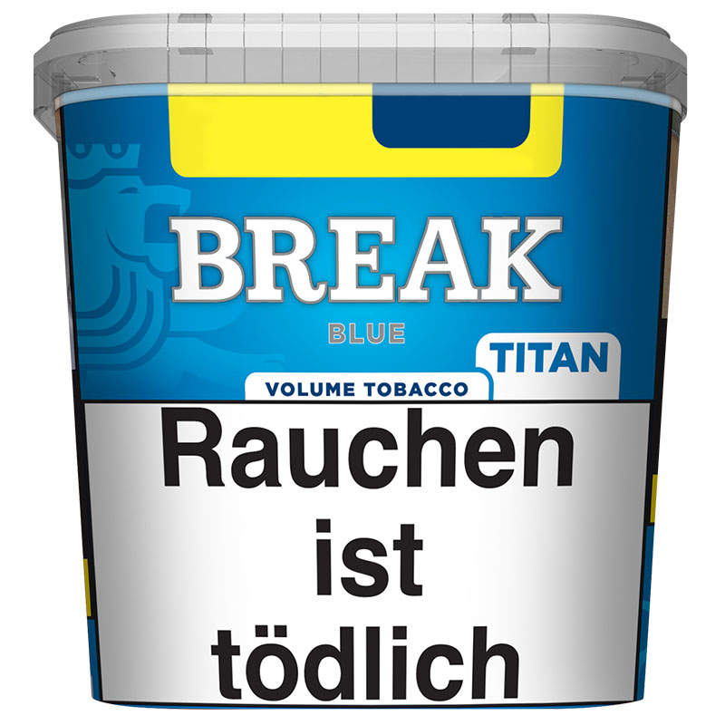 Break Blue Titan Volumentabak Eimer