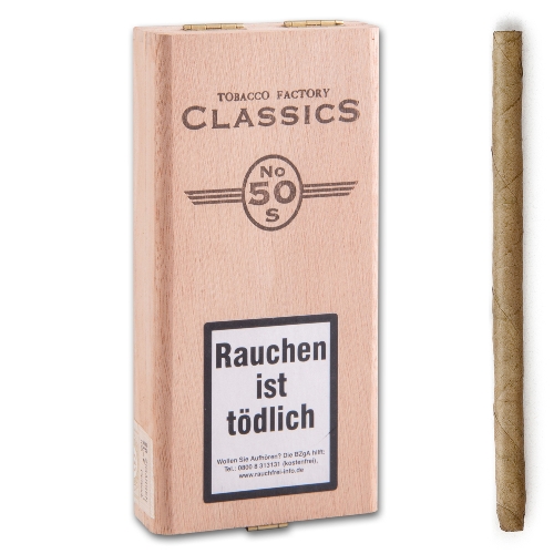 Tobacco Factory Classic No. 50 Sumatra Zigarren Kiste