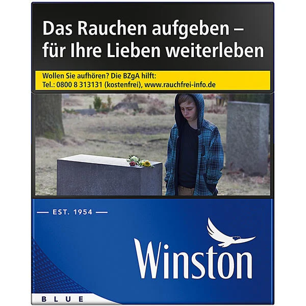 Winston Blue 6XL Zigaretten Schachtel