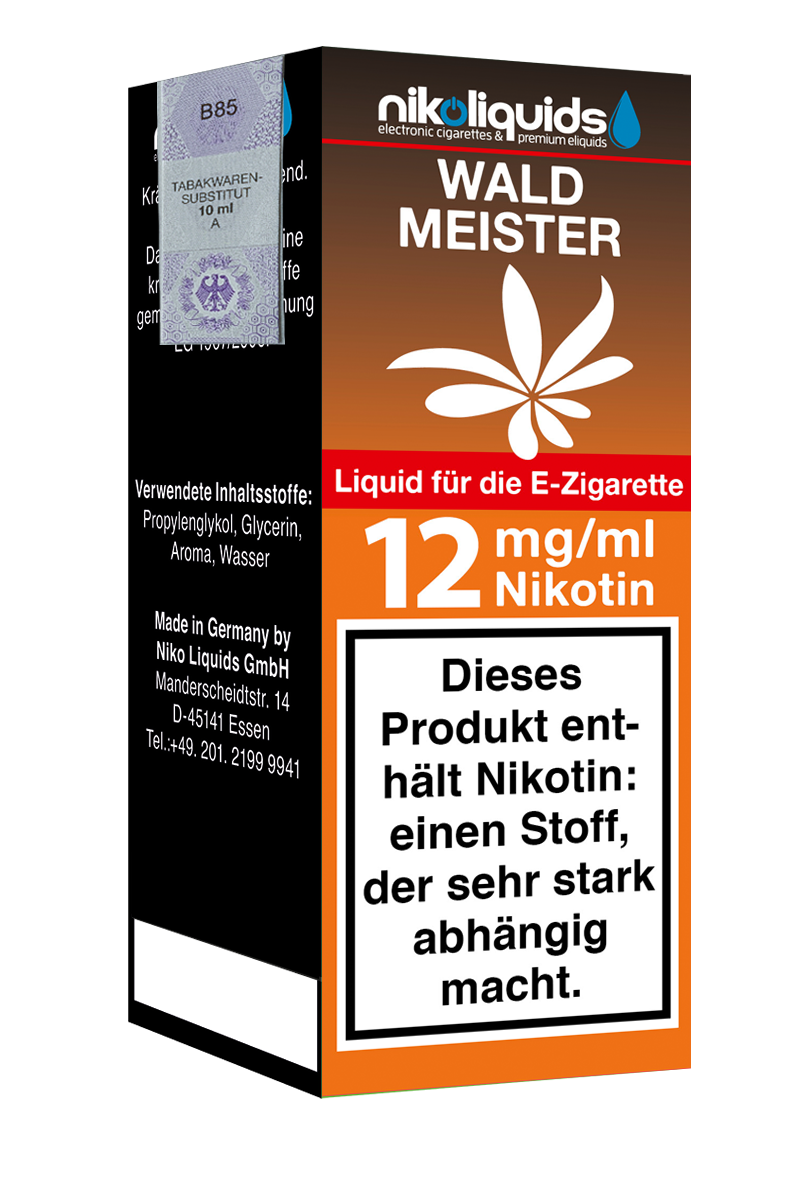 E-Liquid Nikoliquids Waldmeister 12 mg 70 Pg 30 Vg