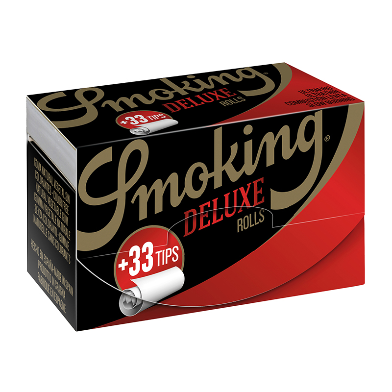 Smoking Deluxe Roll Zigarettenpapier + Filter Tips