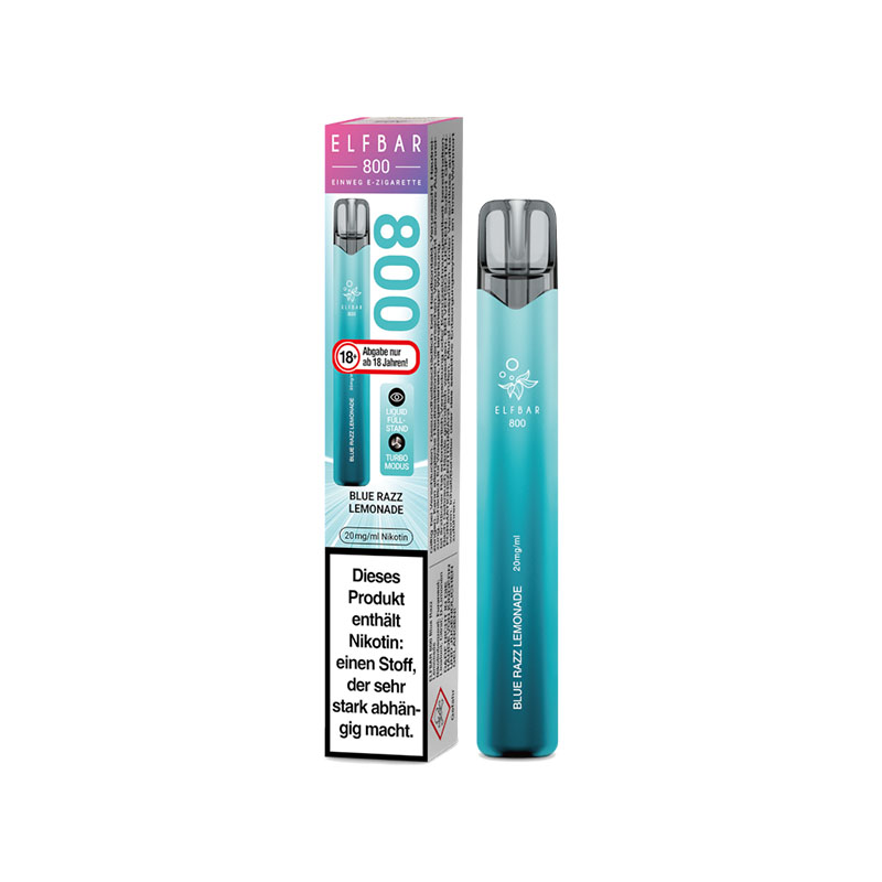 Elfbar 800 Blue Razz Lemonade 20mg Einweg E-Zigarette