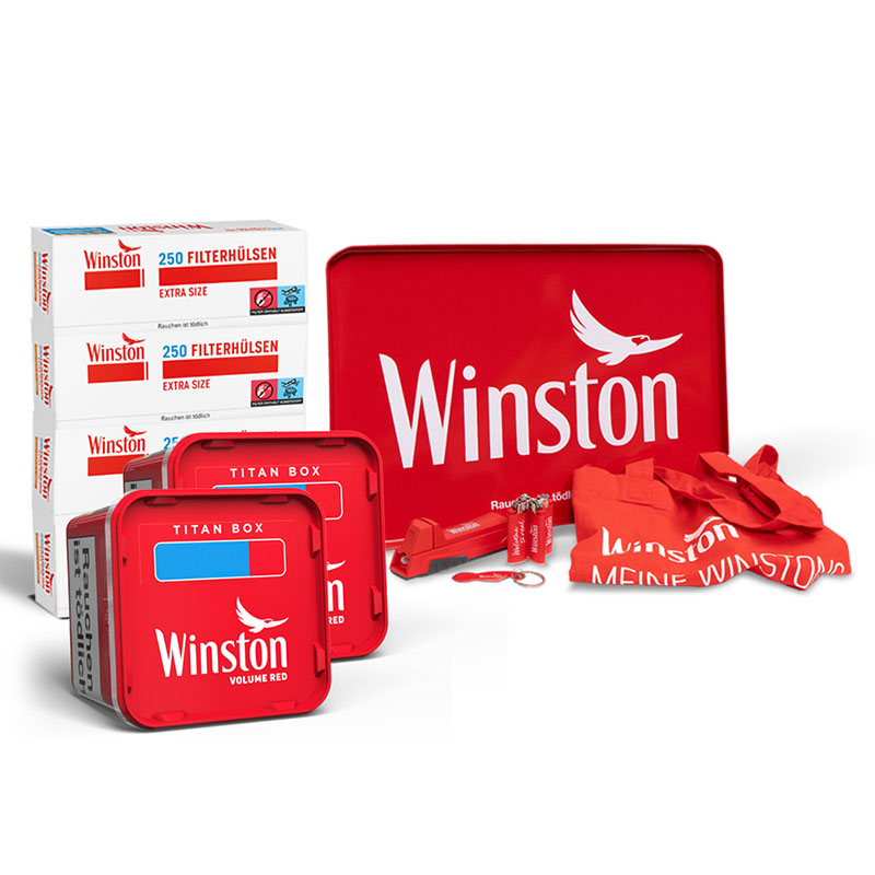 Winston Titan Volumentabak Eimer Bundle Angebot