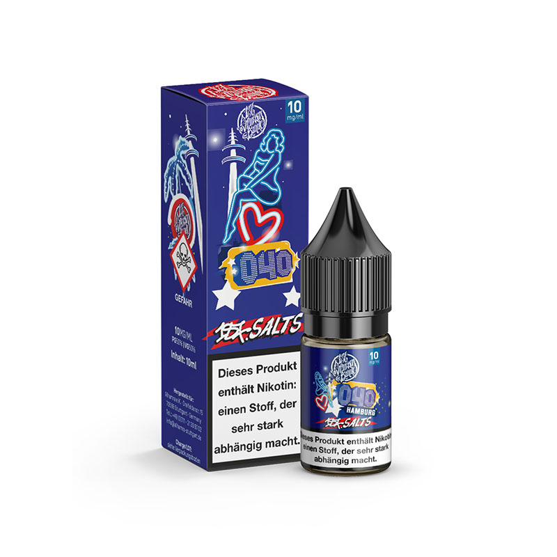 187 Salts 040 Hamburg 10mg Nikotinsalz Liquid