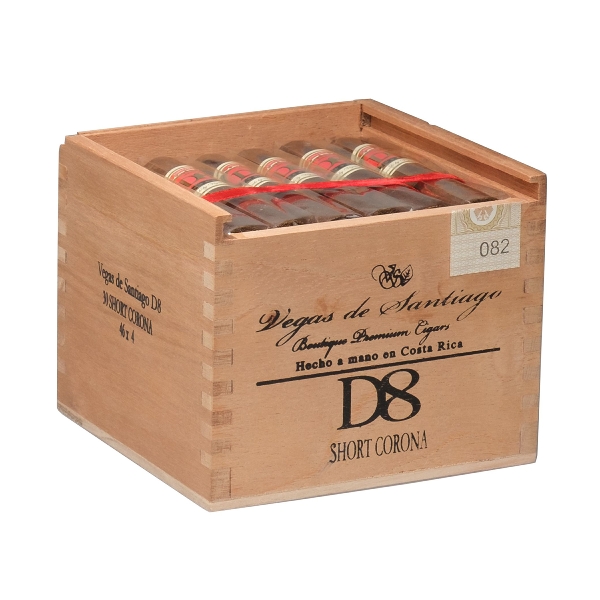 Vegas de Santiago D8 Classic Short Corona Zigarren Kiste