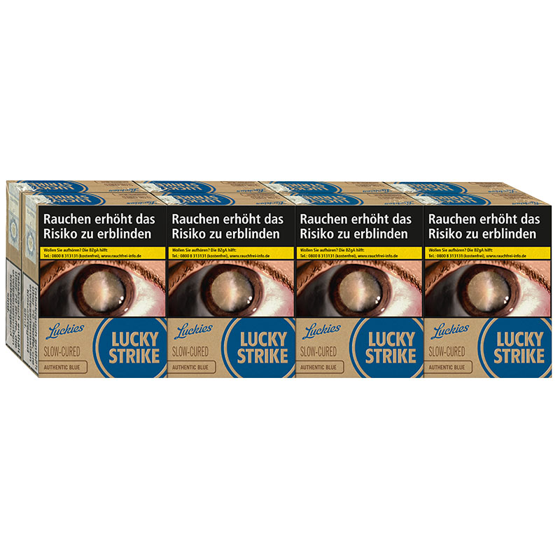 Lucky Strike Authentic Blue Super Zigaretten Stange