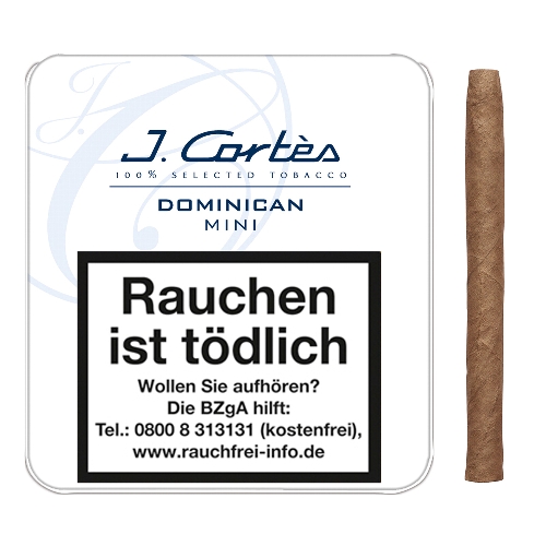 J Cortes Blue Line Dominican Mini