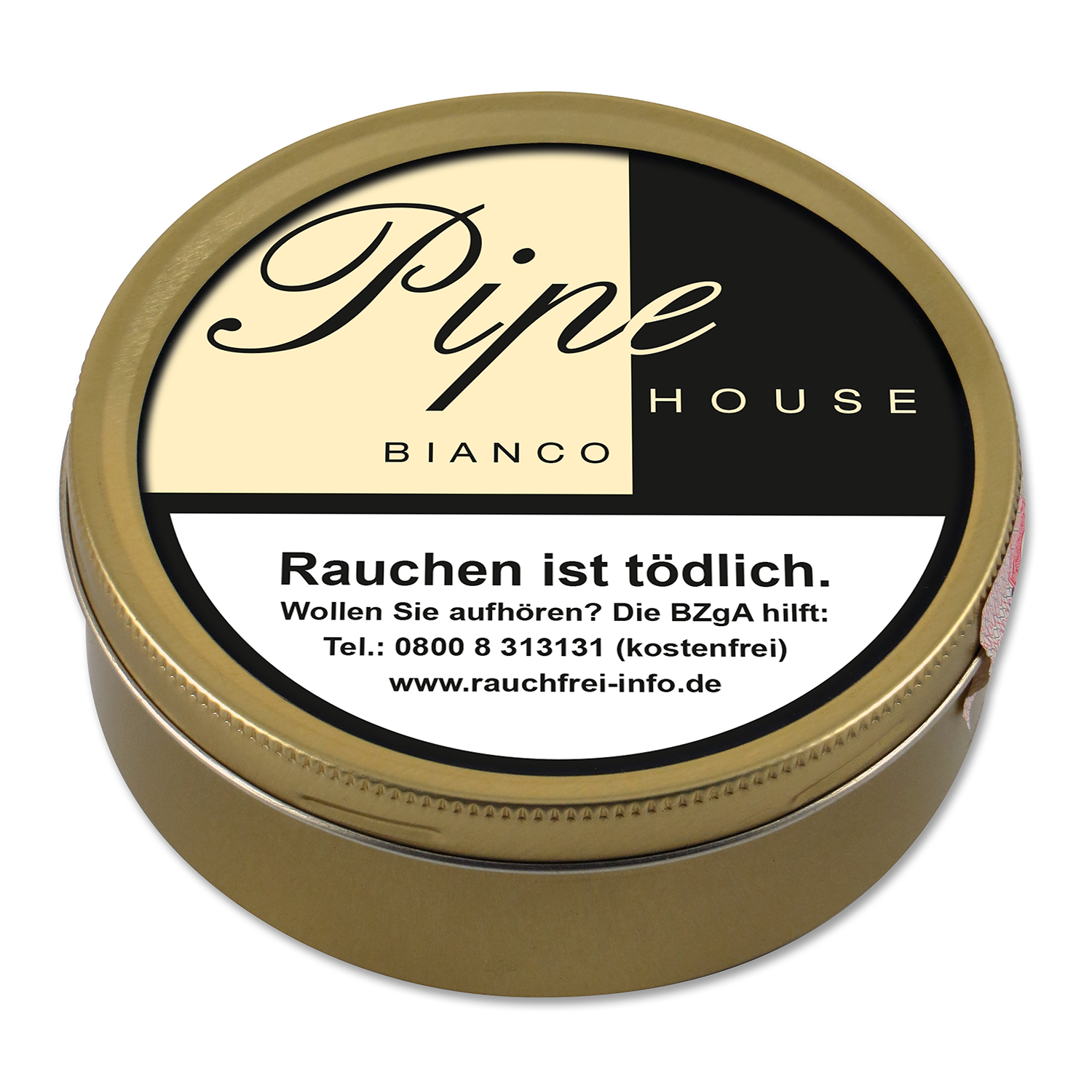 Pipe House Bianco Pfeifentabak Dose