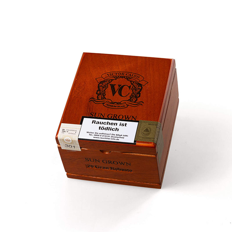 Victor Calvo Sungrown Gran Robusto Zigarren Kiste
