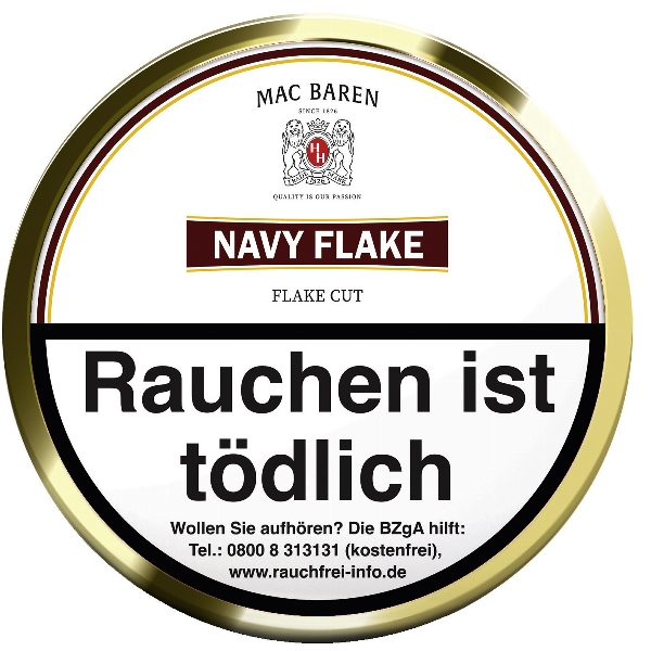 Mac Baren Navy Flake Pfeifentabak Large Dose