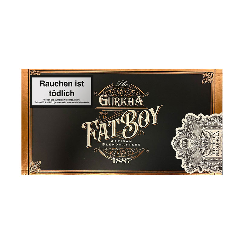 Gurkha Fat Boy Robusto Gordo Zigarren Kiste