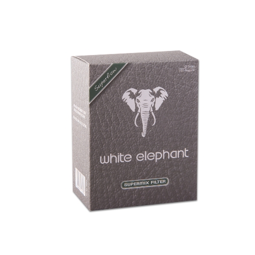 Pfeifenfilter Elephant Superflow Meerschaum/Kohle 9mm 150er