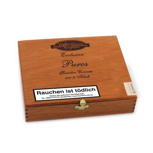 Exclusive Puros Sumatra Zigarren Kiste