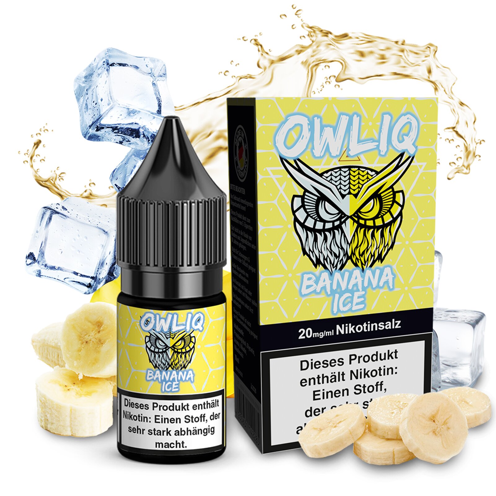 Owliq Banana Ice 20mg Nikotinsalz Liquid