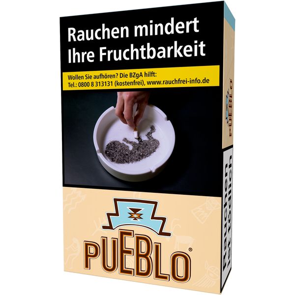 Pueblo Classic Maxi Pack Zigaretten Schachtel