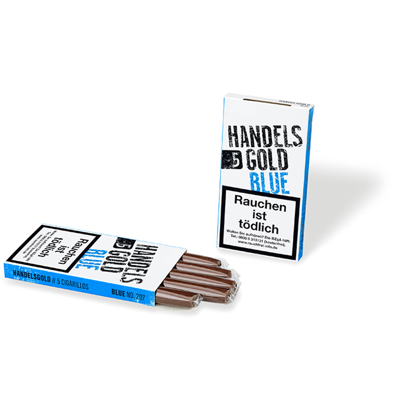 Handelsgold Blue Zigarillos Schachtel