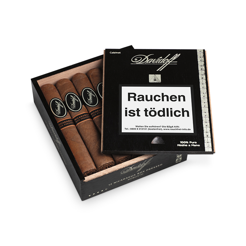 Davidoff Nicaragua Box Pressed Robusto Zigarren Kiste