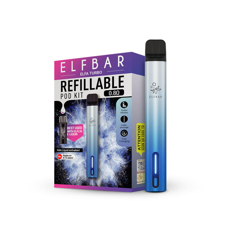 Elfbar Elfa Turbo Aurora-Cyan