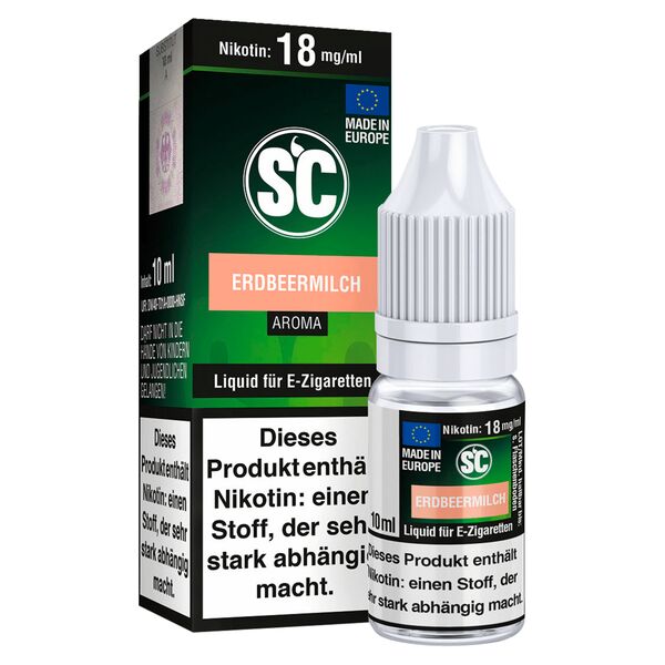 SC Erdbeermilch 18mg Nikotinsalz Liquid