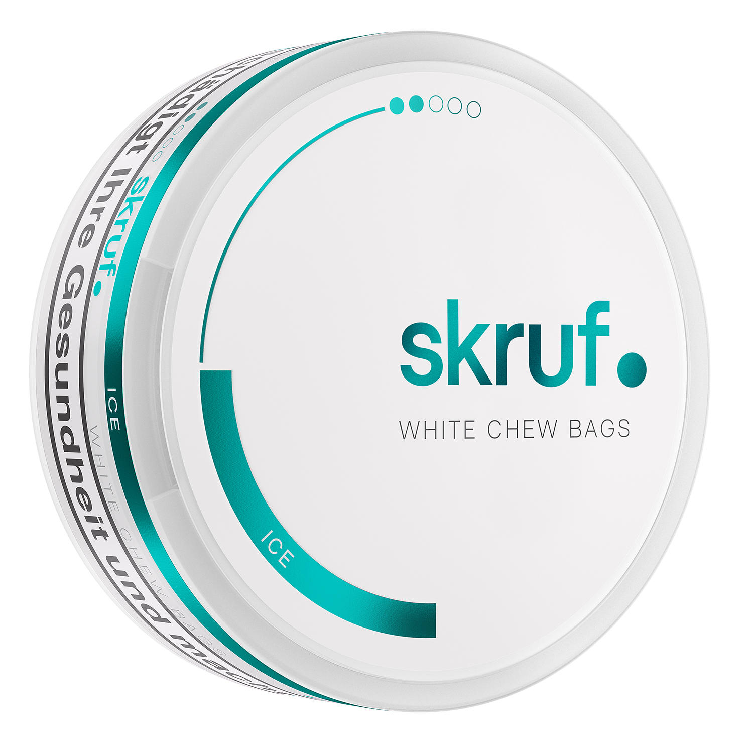 Skruf White Chew Bag Ice Medium #2 Dose