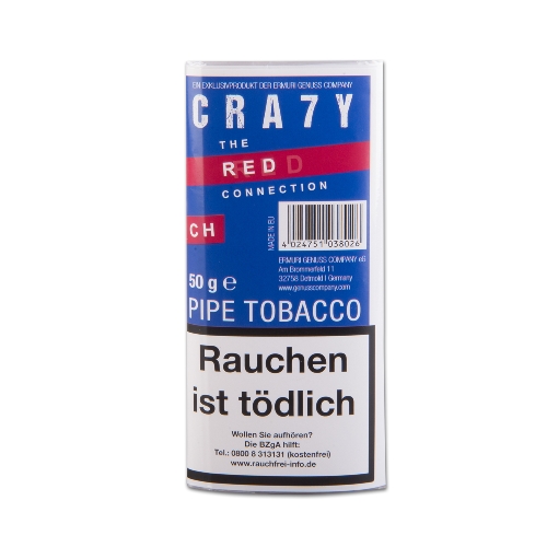 Crazy Red Pfeifentabak Pouch