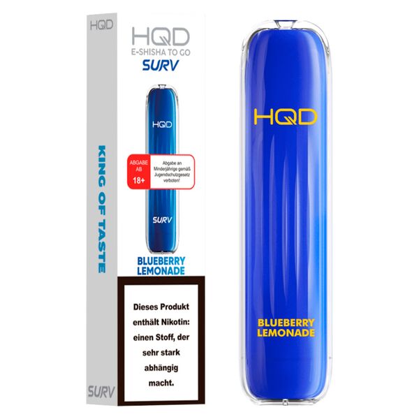 HQD Surv Blueberry Lemonade 18mg Einweg E-Zigarette