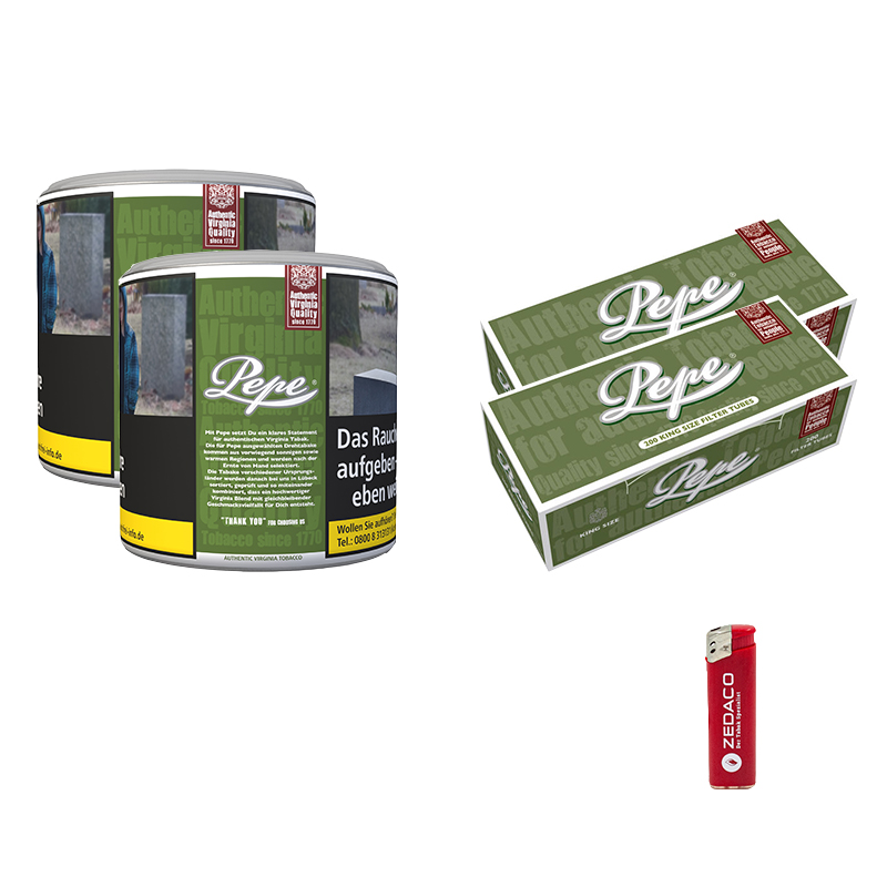 Pepe Rich Green Fine Cut Dose Aktion Small
