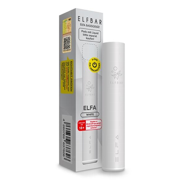 Elfbar ELFA CP Body White Akku Stick E-Zigarette