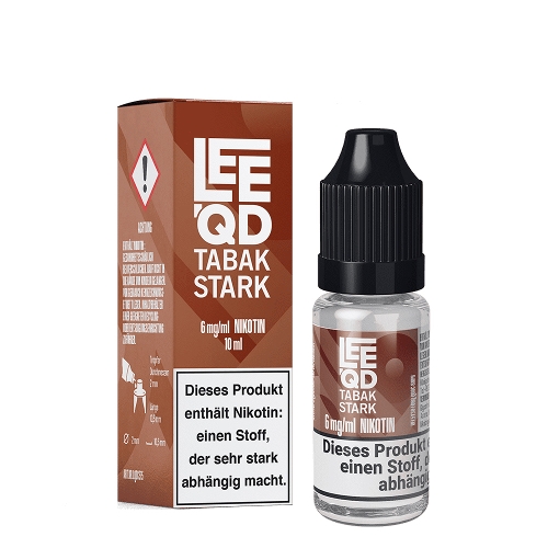 Leeqd Tabak stark 6 mg E-Liquid
