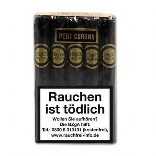 Quisqueya Maduro Petit Corona Zigarren 10er Bundle