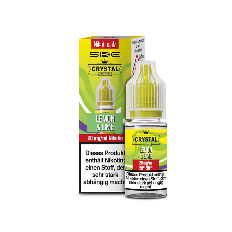 SKE Crystal Liquid Lemon & Lime 20 mg