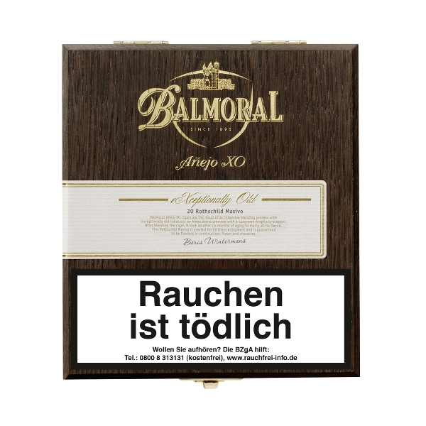 Balmoral Anejo XO Rothschild Masivo Zigarren Kiste