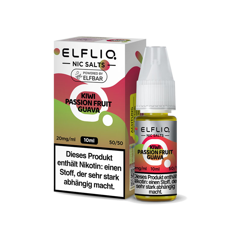 Elfbar Elfliq Kiwi Passionfruit Guava 20mg Nikotinsalz