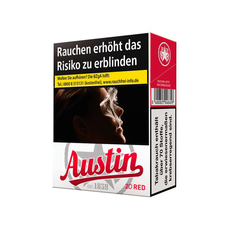 Austin Red Original Pack Zigaretten Stange