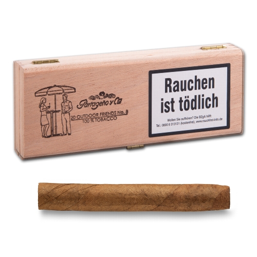 Partageno Zigarillos No 8 Outdoor Short Caribic Zigarillos Kiste