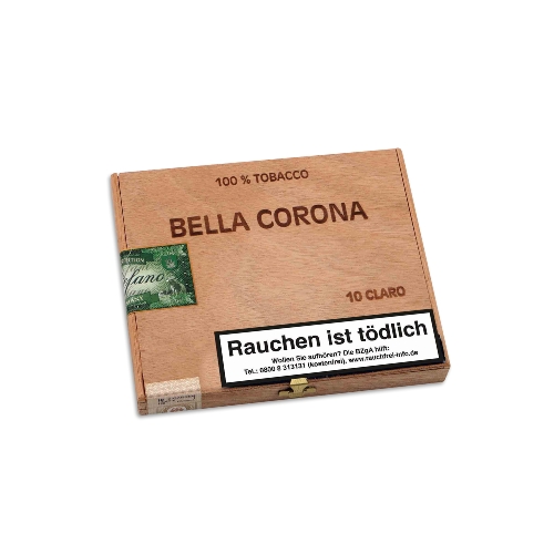 Don Stefano Bella Corona Claro Zigarren 10er Kiste